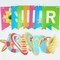 Hello Summer Banner and Beach Patterns Banner Colorful Summer Bunting Banner with Sun Signs Summer Beach Pool Party Banner for Wall Mantle Fireplace Party Hanging Decorations